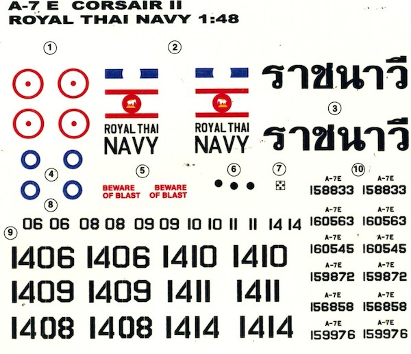 Vought A7E Corsair (Royal Thai Navy) JEAB48023