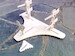 Wooden stand for bi-planes building/transport - IDEAL for WingNut Wing kits!!!!! jhm3202