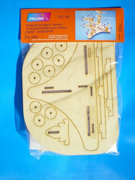Fixing Stand for Biplane Plastic kits jhm7202