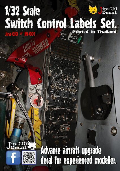 Switch Control labels set (BACK IN STOCK) IN-001