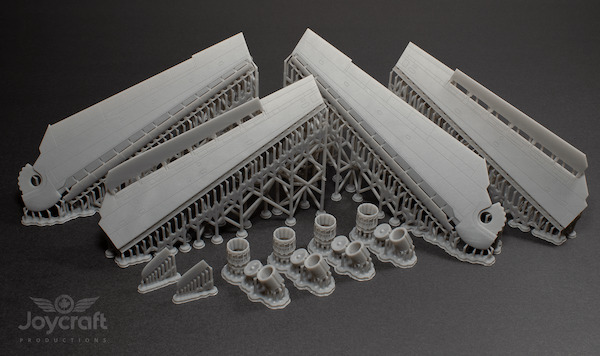B1B Wings and Exhausts (Academy) JOY-Resin001