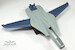 F-14A Tomcat Wings with spoilers Down, Speed Brakes (Beavertail) and Wheels (Academy)  JOY-Resin002A
