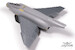 F-4B Phantom Wings with Leading and Trailing Edges lowered (Fine Molds) JOY-Resin003A
