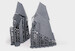 F-4C/D/E/EJ Phantom Wings with Leading and Trailing Edges lowered (Fine Molds) JOY-Resin003B