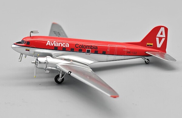 Douglas DC3 Avianca Colombia HK-122  JP60-AV-DC-HK122