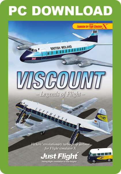 Viscount - Legends of Flight  (download version FSX)  J3F000084-D
