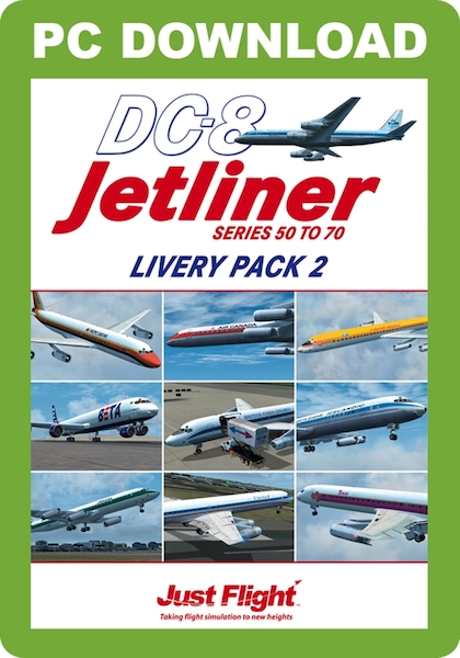 DC-8 50-70 Livery Pack 2 (download version) J3F000155-D