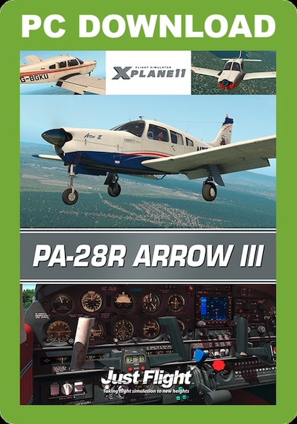Piper PA28R Arrow X-Plane 11 (download version) J3F000229XP-D