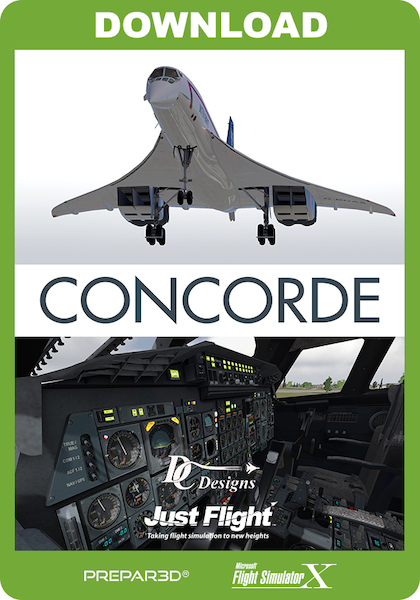 Concorde (download version FSX/FSX-STEAM, P3D V1/V2/V3/V4/V5) J3F000287-D