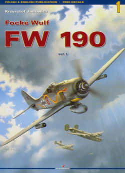 Focke Wulf FW190 Vol 1 (Bilingual Polish-English) (no decals)  8389088118