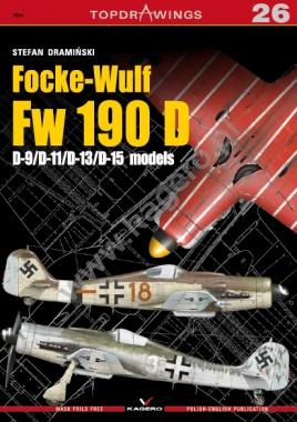 Focke Wulf Fw190D D-9/D-11/D-13/D-15 models 9788364596728