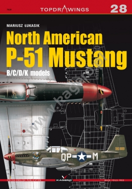 North American P-51 Mustang B/C/D/K models 9788364596841
