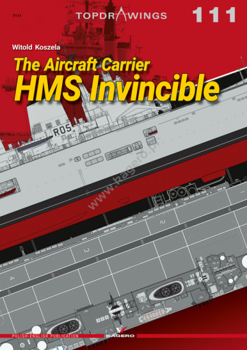 The Aircraft Carrier HMS Invincible  9788366673267