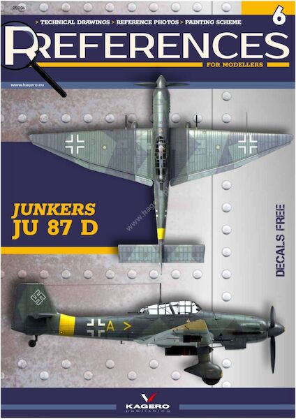 References for modellers 6: Junkers Ju87D Including Decals  9788367294539
