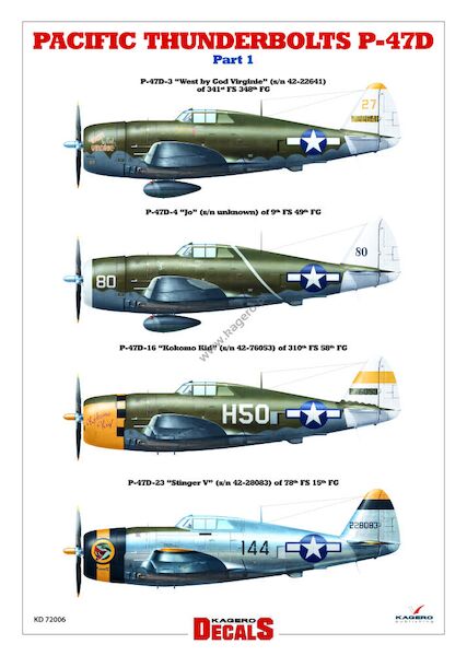 Pacific Thunderbolts P47D Part 1 Kd72006