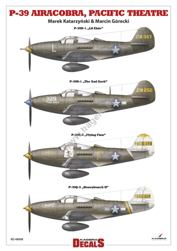 P-39 Airacobra, Pacific Theatre  Kd72008