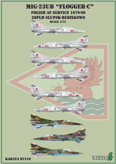 Mikoyan MiG23UB "Flogger-C" (Polish AF 1979-1999) D7210
