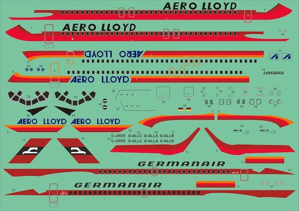 Douglas DC9-15/32 in Germany  (Aero Lloyd & Germanair)  144-09