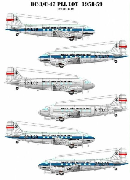 Douglas DC3/C47 Dakota (PPL LOT 1958-1959) 144-10