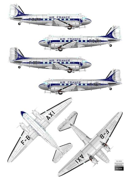 Douglas DC3/C47 Dakota (Air France)  144-12