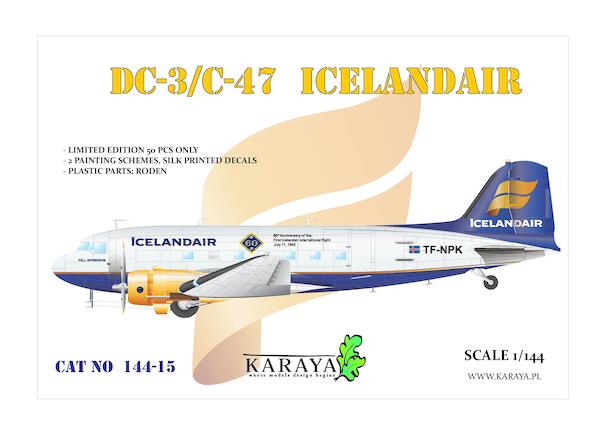 Douglas DC3/C47 (Icelandair) 144-15