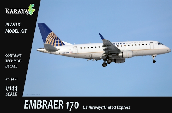 Embraer EMB170 (US Airways/United Express) 144-21