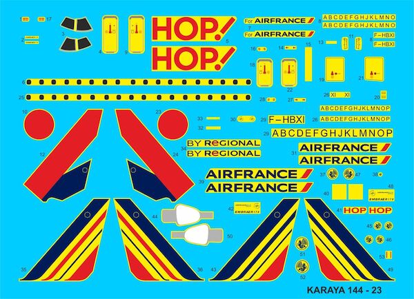 Embraer EMB170 (HOP!/ Air France) 144-23