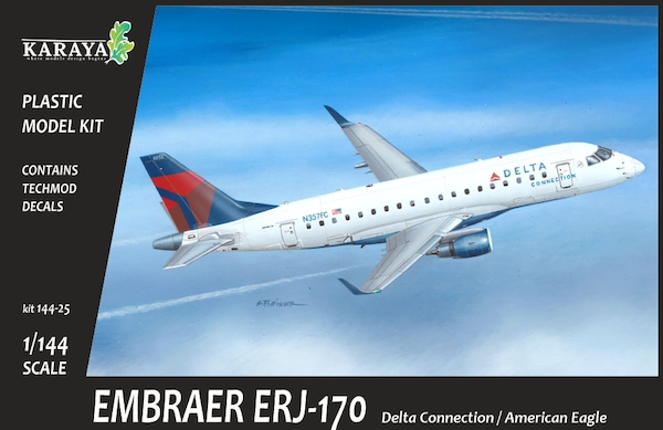 Embraer EMB170  (Delta, American Eagle)  144-25