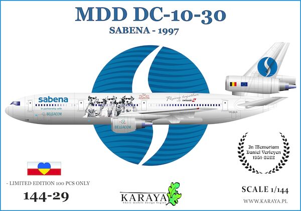 Douglas DC10-30 (Sabena) 144-29