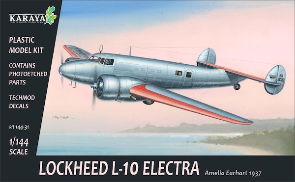 Lockheed L10E Electra Special (Amelia Earhart 1937) 144-31
