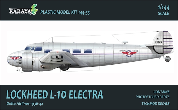 Lockheed L10 Electra (Delta Airlines 1936-1942) 144-33