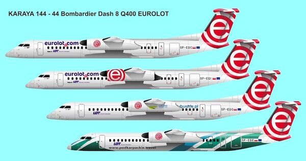 Dash8 Q400 (Eurolot) 144-44