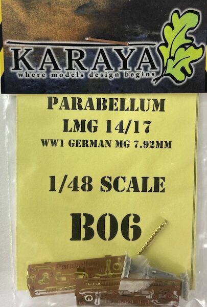 Parabellum LMG14/17 WW1 German 7,9mm Machine Gun (2x) B06