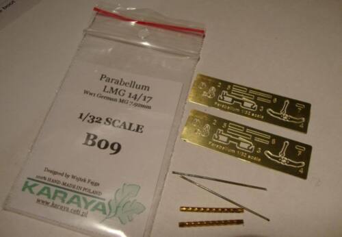 Parabellum LMG14/17 WW1 German 7,9mm Machine Gun (2x) B09