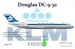 Douglas DC9-32 (KLM) (BACK IN STOCK) Karaya144-07