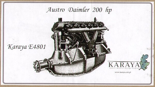 Austro Daimler 200HP engine  E4801