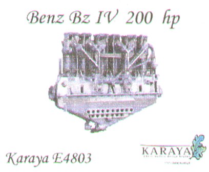 Benz BzIV 200HP engine E4803