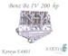 Benz BzIV 200HP engine KE4803