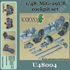 MiG29UB Fulcrum B Cockpit set  U4804