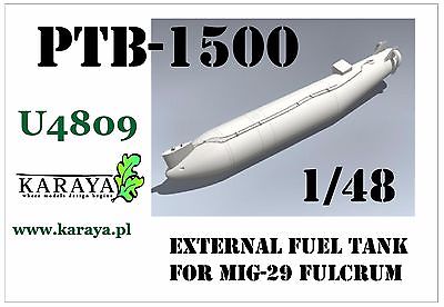PTB1500 external fuel tank for MiG29 Fulcrum  U4809