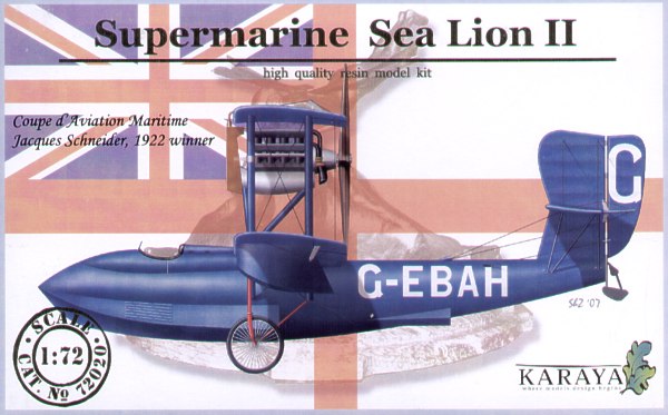 Supermarine Sea Lion II Schneider cup winner 1922 KY72020