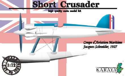 Short Crusader Schneider cup winner 1927  KY72023