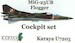 Mikoyan MiG23UB Flogger Cockpit set (RV Models, KP) KU7205