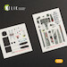 3D Interior Detail set MiG29A (9-12) Fulcrum (Trumpeter) KD32006