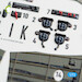 3D Interior Detail set PBY5A Catalina (Academy/hobby 200/Wolfpack)  k7261