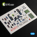 3D Interior Detail set F15C Eagle (Hasegawa) KD72072