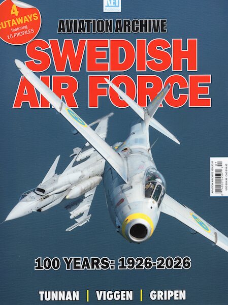 Aviation Archive - Swedish Air Force: 100 years 1926-2026  007482024501987