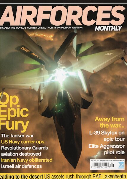 Airforces Monthly June 2026  007482074555706