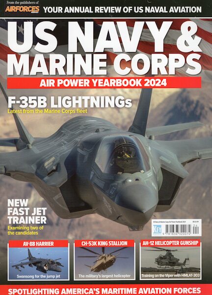 US Navy & Marine Corps Air Power Yearbook 2024  978183632007424