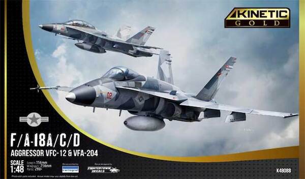 F/A18A/C/D Hornet (Agressors VFC12 & VFA204) K-48088